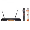 Relacart ER-3600 UHF Dual Channel Wireless Microphone System