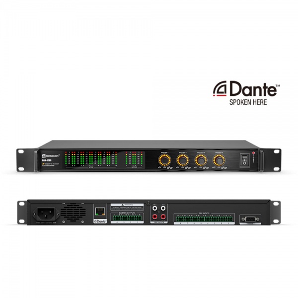 Relacart DAM-128D 12 Channel Digital Automatic Mixer with Dante interface