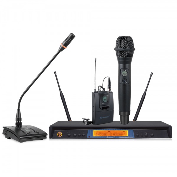 Relacart EU-610 Two-Channel True Diversity Wireless Microphone System